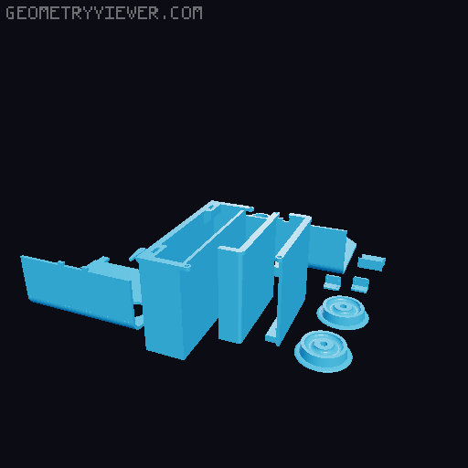 Nipper Manning Wardle SM32 16mm Scale 3D model thumbnail