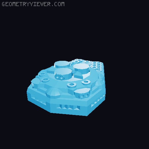 Ngtle-class Veladora 3D model thumbnail