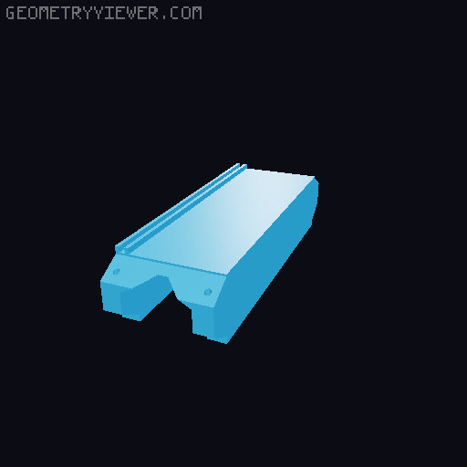 Pocket Doors for Lack Enclosure v2 3D model thumbnail