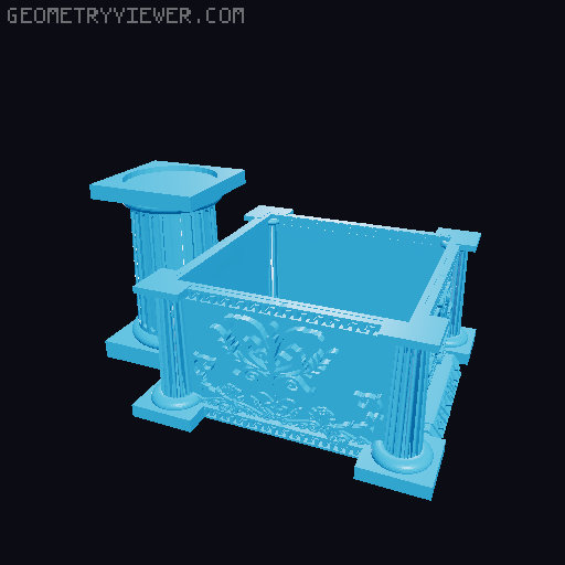 Offering to Hephaestus 3D model thumbnail