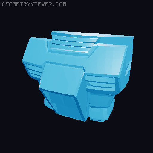 Dummy 13 Gundam 3D model thumbnail