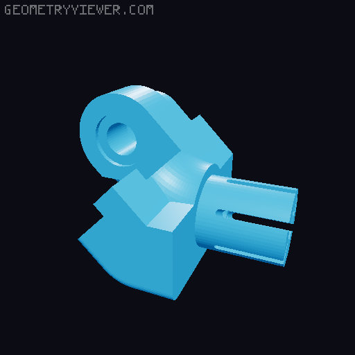 Indoor Soccer Net Frame 3D model thumbnail