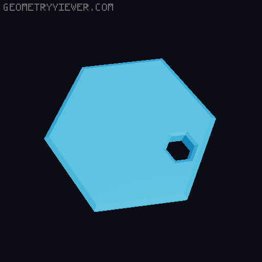 Modern Key Hanger - in line 3D model thumbnail