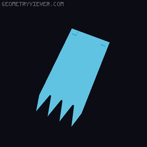 Dummy 13 capelets 3D model thumbnail