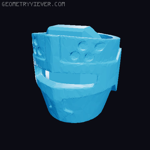 Dummy 13 Lego Knight Armor/Weapons (MOD) 3D model thumbnail