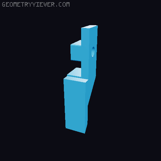 circular saw tool 3D model thumbnail