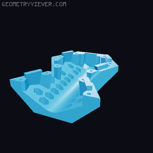 Hextraction Fancy Game Board Remix 3D model thumbnail