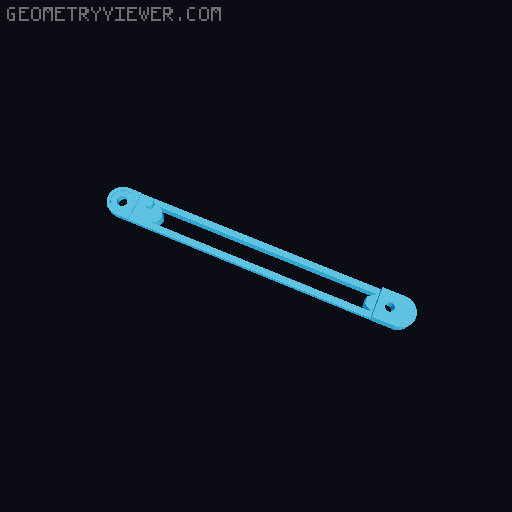 Baseballbat V1 -  [Balisong] 3D model thumbnail