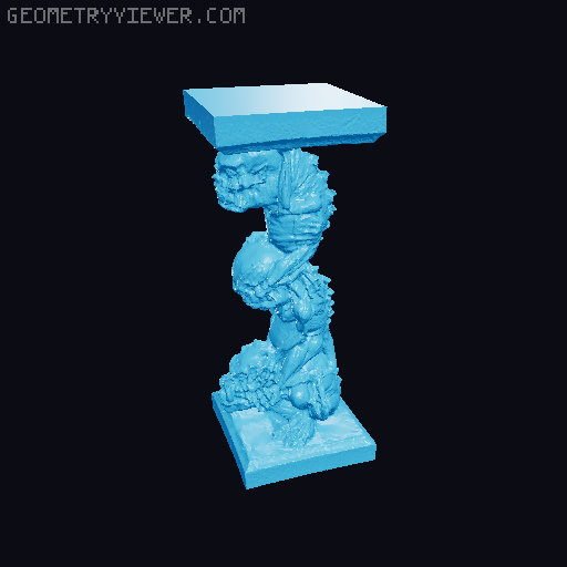 Terrain 3D model thumbnail