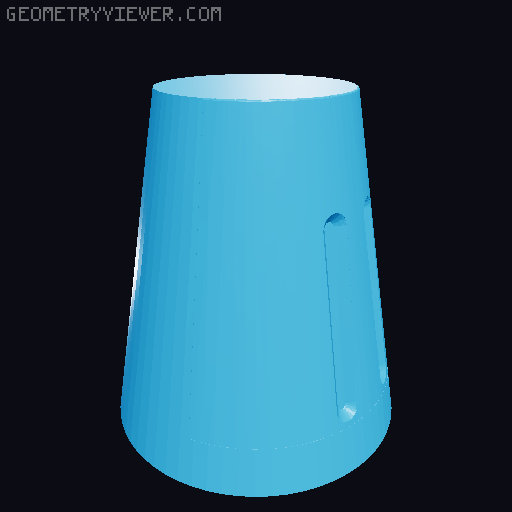 D-O Droid head for STYR-01 3D model thumbnail