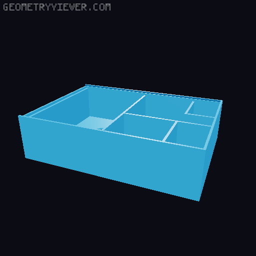 Armello Board Game Organizer 3D model thumbnail
