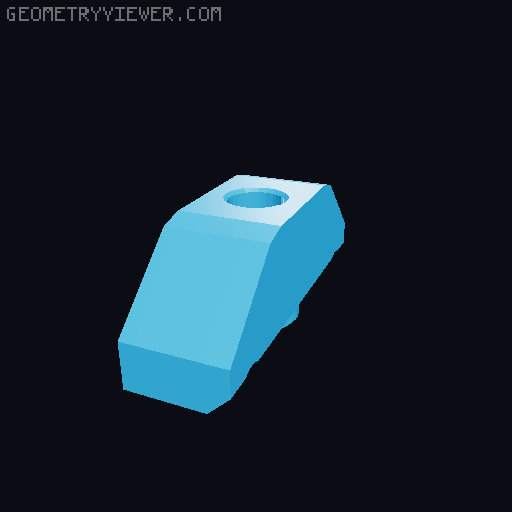 MP5K Telescoping Stock/Brace 3D model thumbnail
