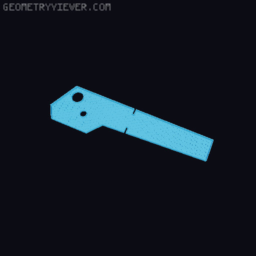 Honeycomb pattern arms (STL files) 3D model thumbnail