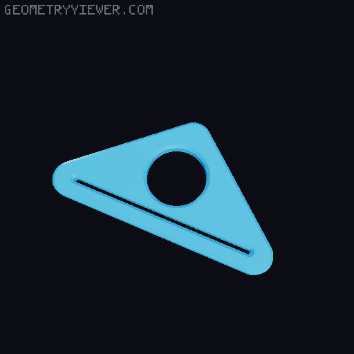 Yet Another Tube Squeezer (CadQuery Customizable) 3D model thumbnail
