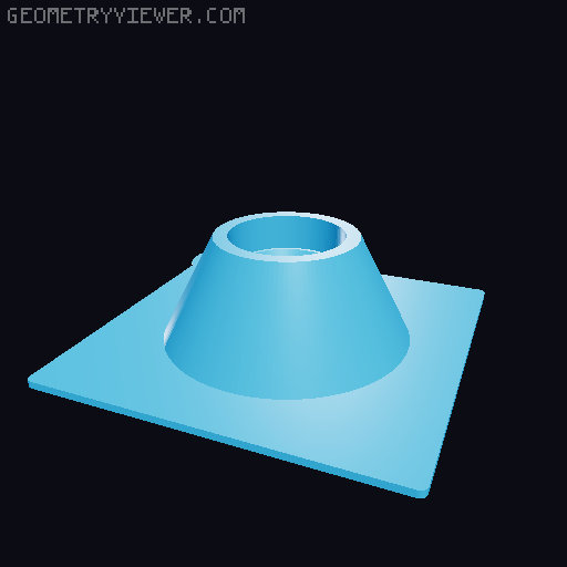 IKEA Lack enclosure (spool inside) 3D model thumbnail