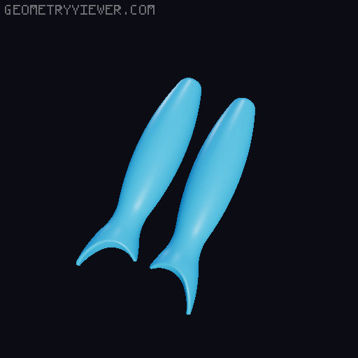 The Underbiter lure 3D model thumbnail