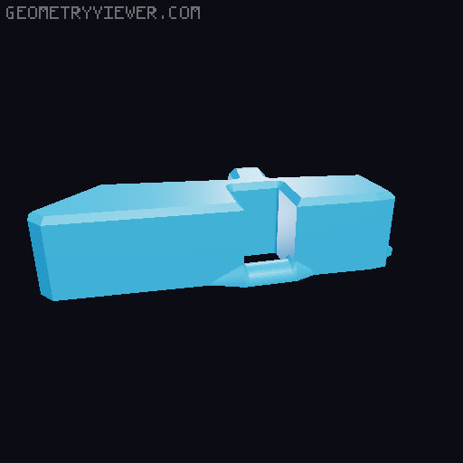 Big Flexi Rexi Split 3D model thumbnail