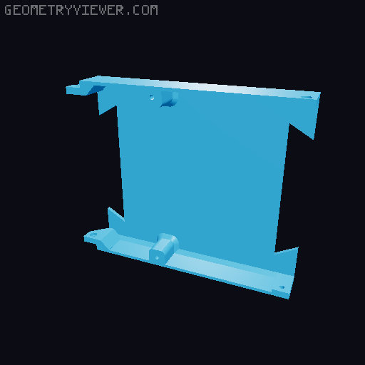 16-digit Split-Flap Display (Mini+) 3D model thumbnail