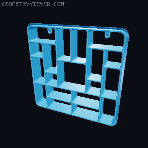 Trinket Shelf 3D model thumbnail