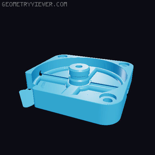 Bench Mountable Vise for Highly Adjustable Ball Vise System 3D model thumbnail