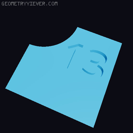 Radius Gauges 3D model thumbnail