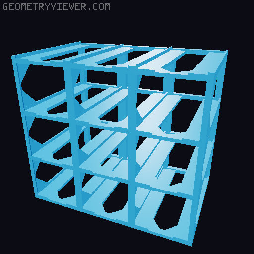hot wheels garage 3D model thumbnail