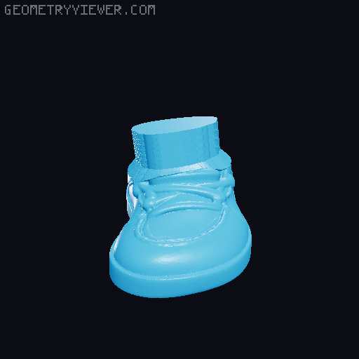 Urban Bunny – Cool Easter Figurine with Egg 3D model thumbnail