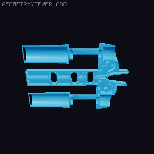 Southern A-7 boiler parts HO scale 3D model thumbnail