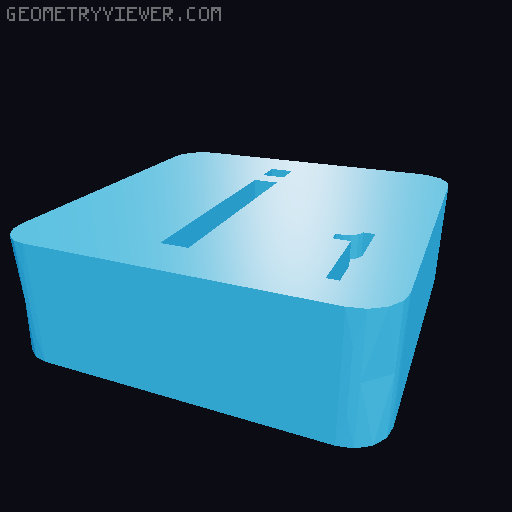 Türkçe Scrabble harfleri / Turkish Scrabble Letters 3D model thumbnail