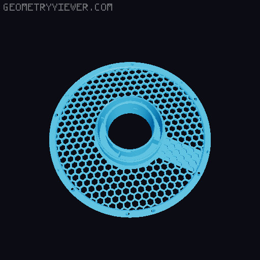Improved Reusable Spool 3D model thumbnail