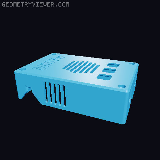 QMTech Mister FPGA 3D model thumbnail