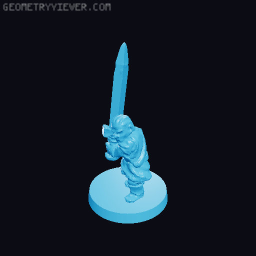 Clansmen of Lamedon 10mm 3D model thumbnail