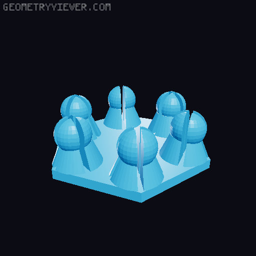 Geodesic Dome or Sphere 3D model thumbnail
