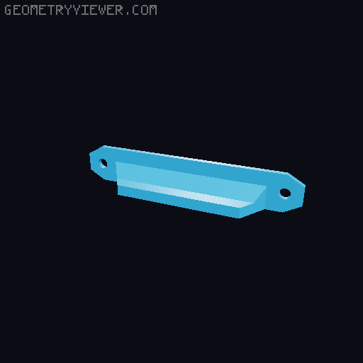 Better Magnet holder for the prusa 3d printer enclosure (IKEA Lack) 3D model thumbnail