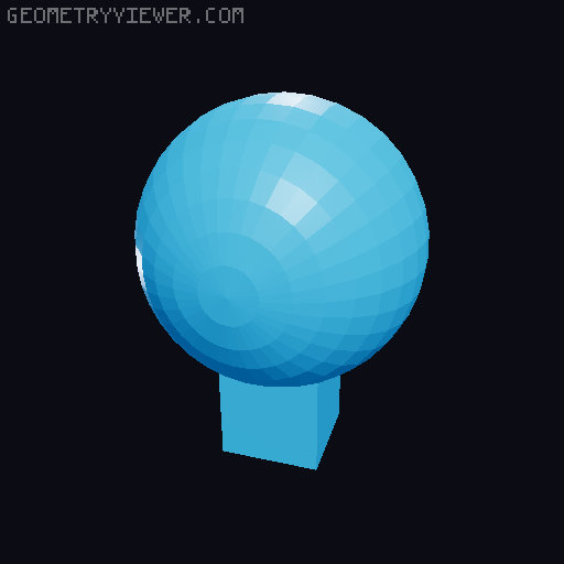 Christmas Tree Bobblehead Xmas 3D model thumbnail