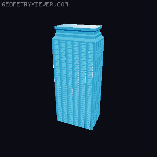 Prismatic Vase Mode Silica Gel Container. Super fast print 3D model thumbnail