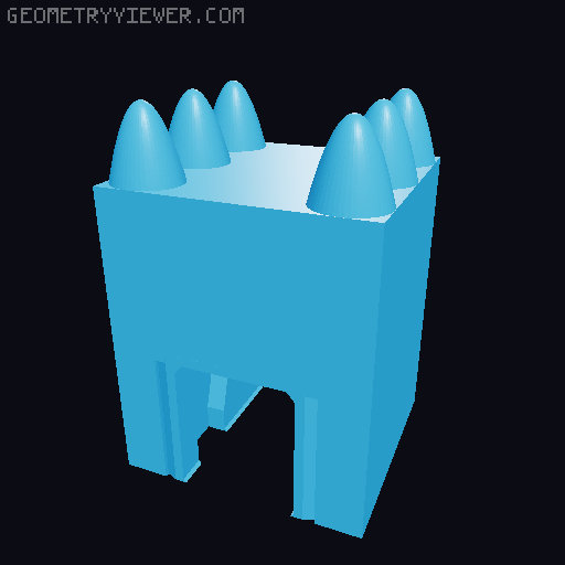 Gator 13 3D model thumbnail