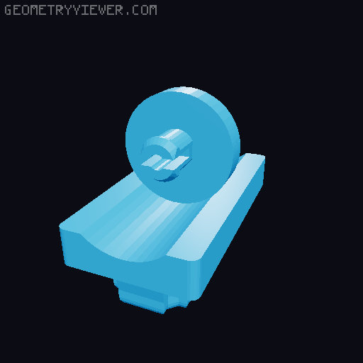 Homer Simpson Giant Minifig 3D model thumbnail