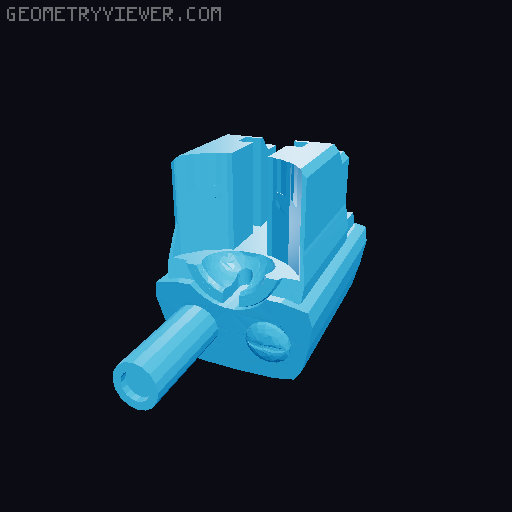Lucky 13 Medabots Accessories 3D model thumbnail