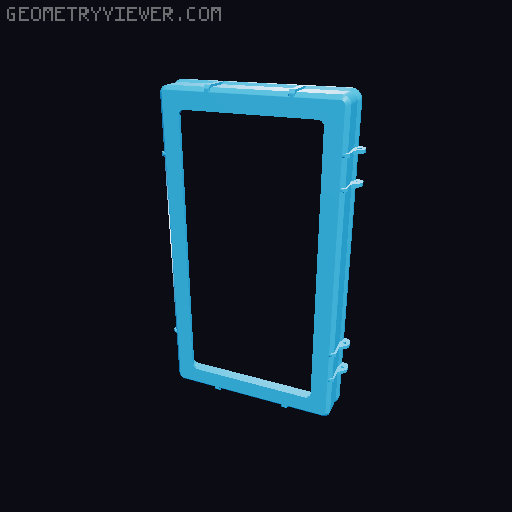 Rotary Tool Organizer 3D model thumbnail
