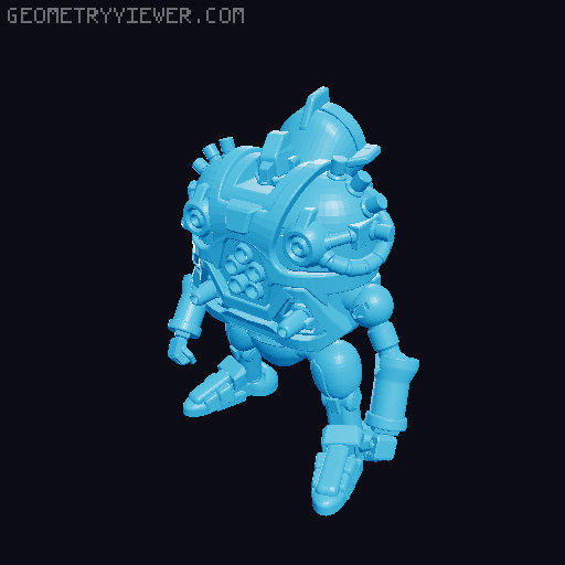 Mechs 3D model thumbnail