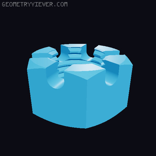 MASSIVE Nuts Collection 3D model thumbnail