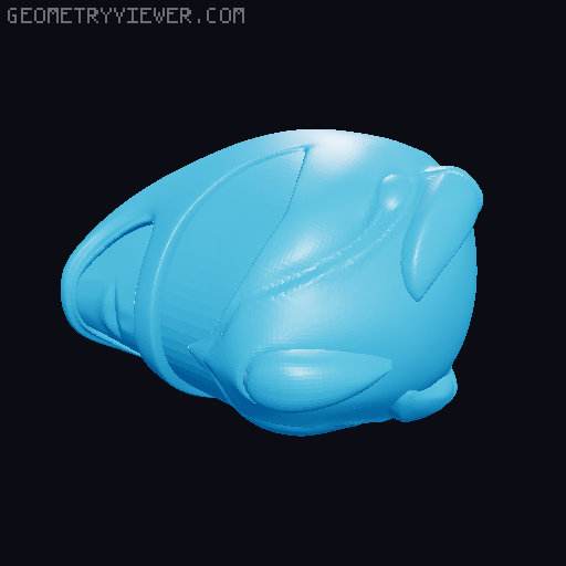 Mighty Morphin Dummy Rangers - Blue 3D model thumbnail