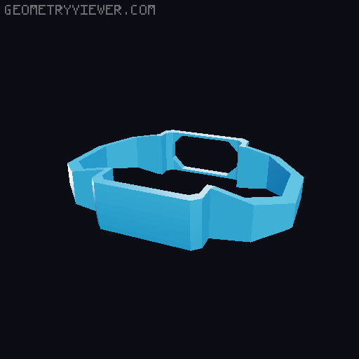 Mighty Morphin Dummy Rangers - Blue 3D model thumbnail