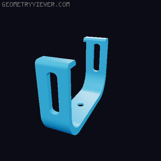 Pistol air mouse 3D model thumbnail