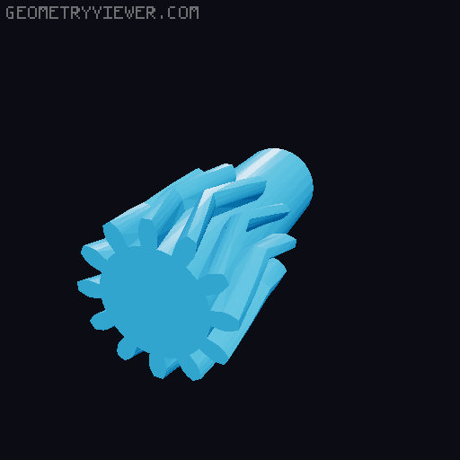 WiFi NTP-Synchronized Analog Clock (Holo Clock Remix) 3D model thumbnail