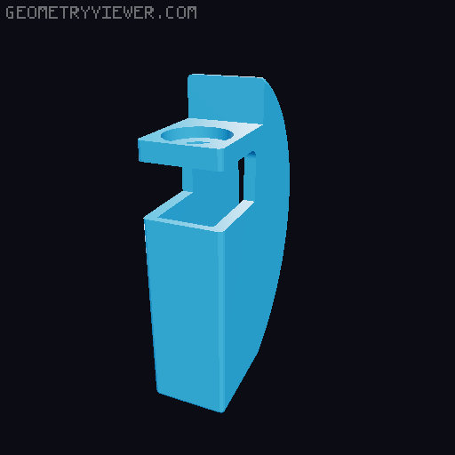 PortaRF Antenna Holder 3D model thumbnail