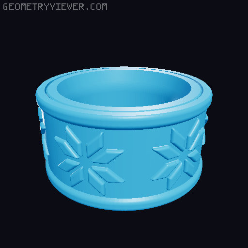 Rotable ring 3D model thumbnail