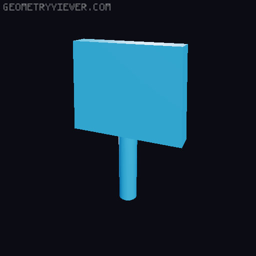 Set of IALA A marks for training 3D model thumbnail