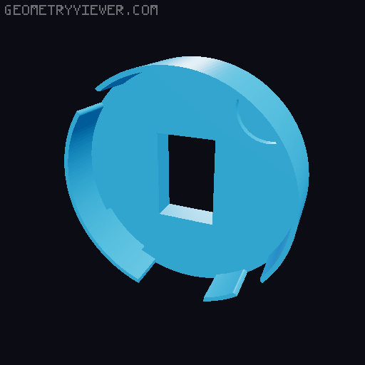 Spiritomb HoloFan 3D model thumbnail
